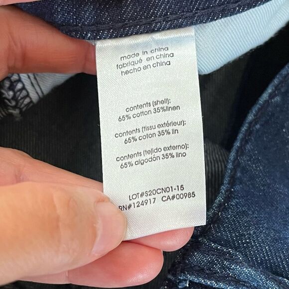 WEWOREWHAT High Rise Wide Leg Jeans in Hayes Wash 28 NWT - Picture 13 of 14